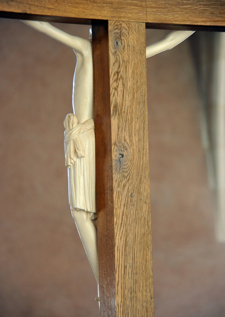 Crucifix de l'Abbaye bénédictine de Saint-Thierry (51)