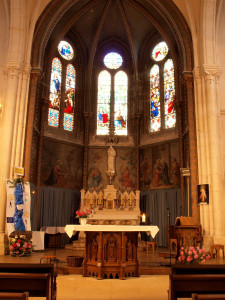 Église Notre-Dame-de-Bon-Secours de Neuvizy (Ardennes, France).