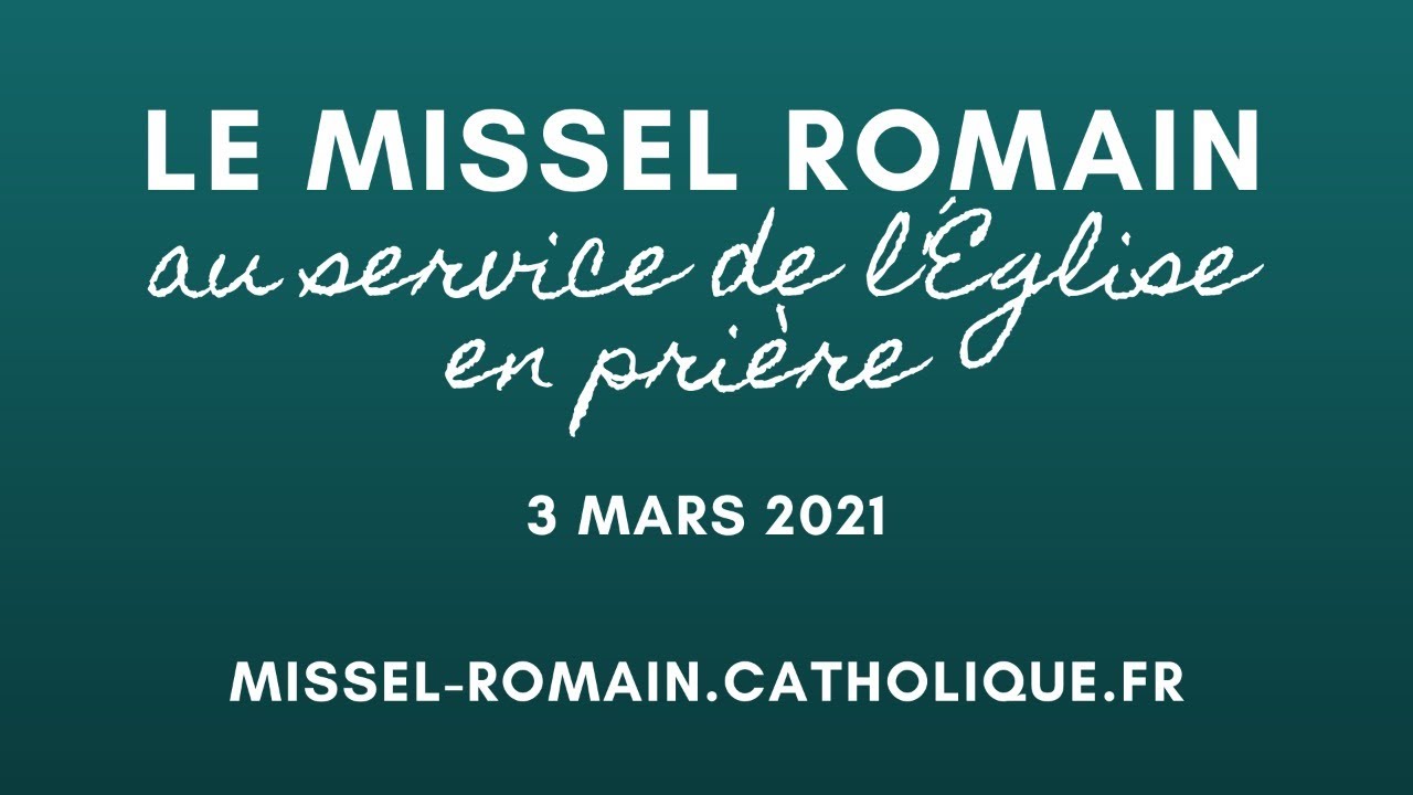 Le Missel Romain - Site Officiel De La Nouvelle Traduction